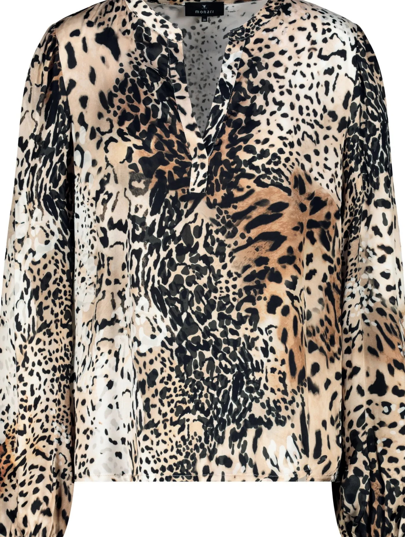 Bluse mit Leomuster