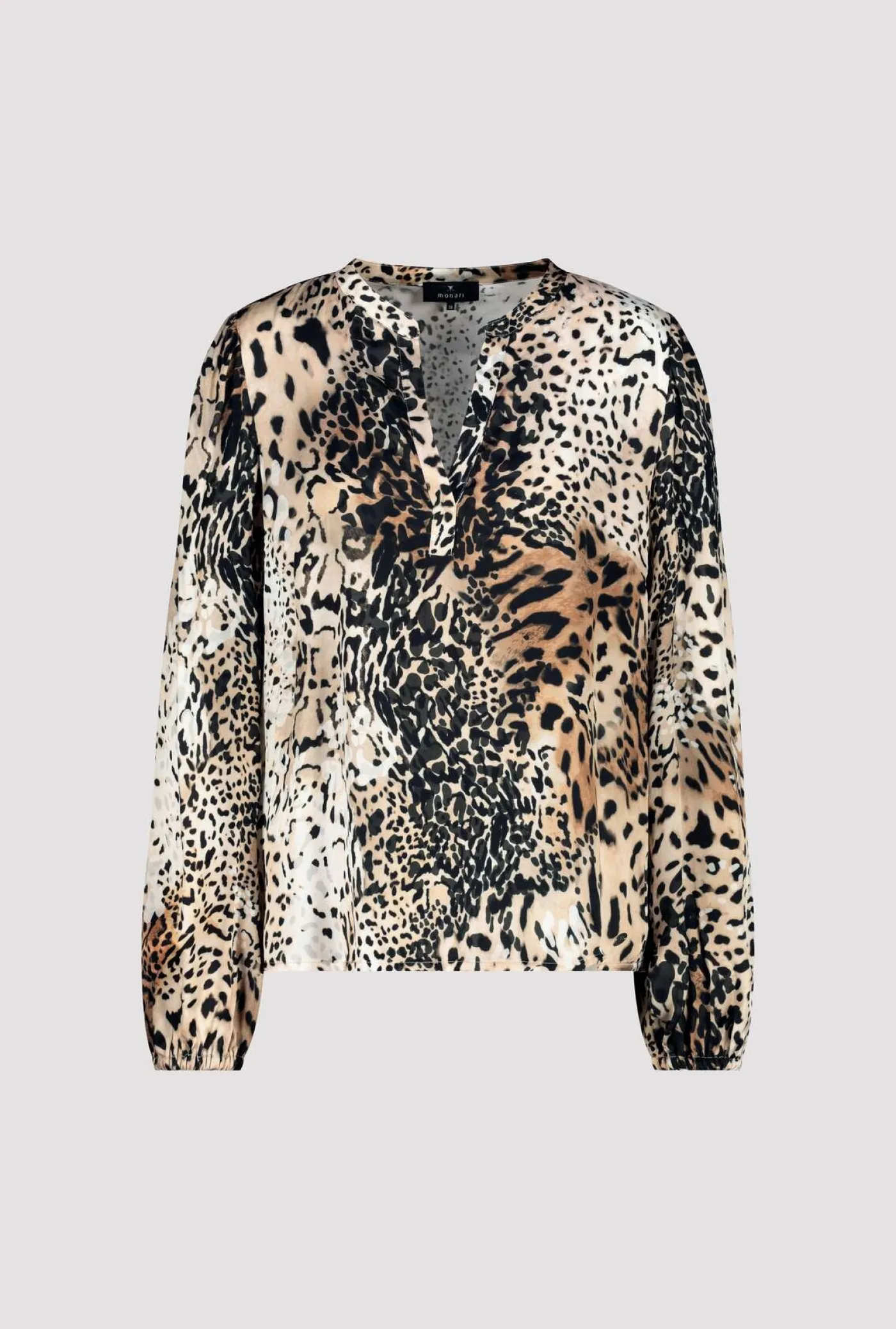 Bluse mit Leomuster