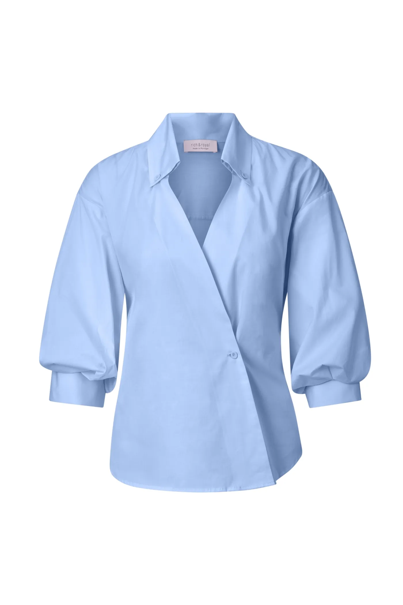 Bluse mit Puffärmeln