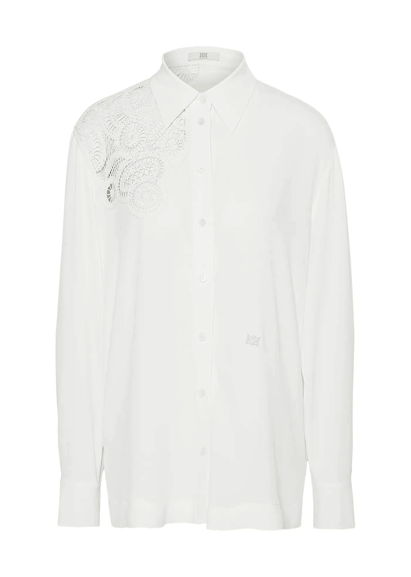 Bluse mit Stickerei