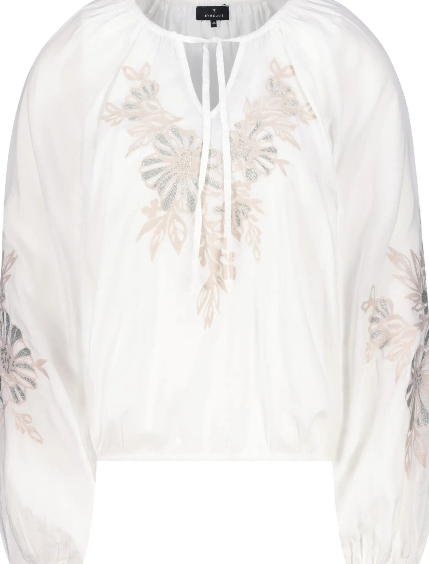 Bluse mit Stickerei