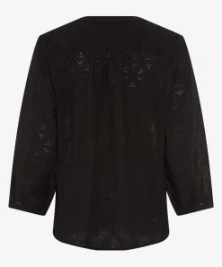 Bluse mit Stickerei