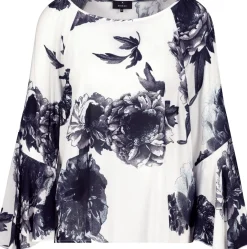 Bluse mit Volantärmeln