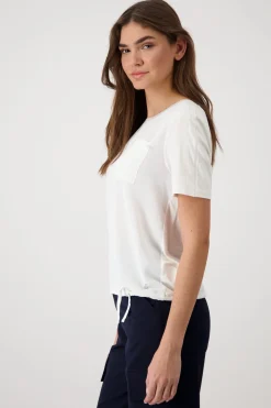 Blusenshirt mit Brusttasche