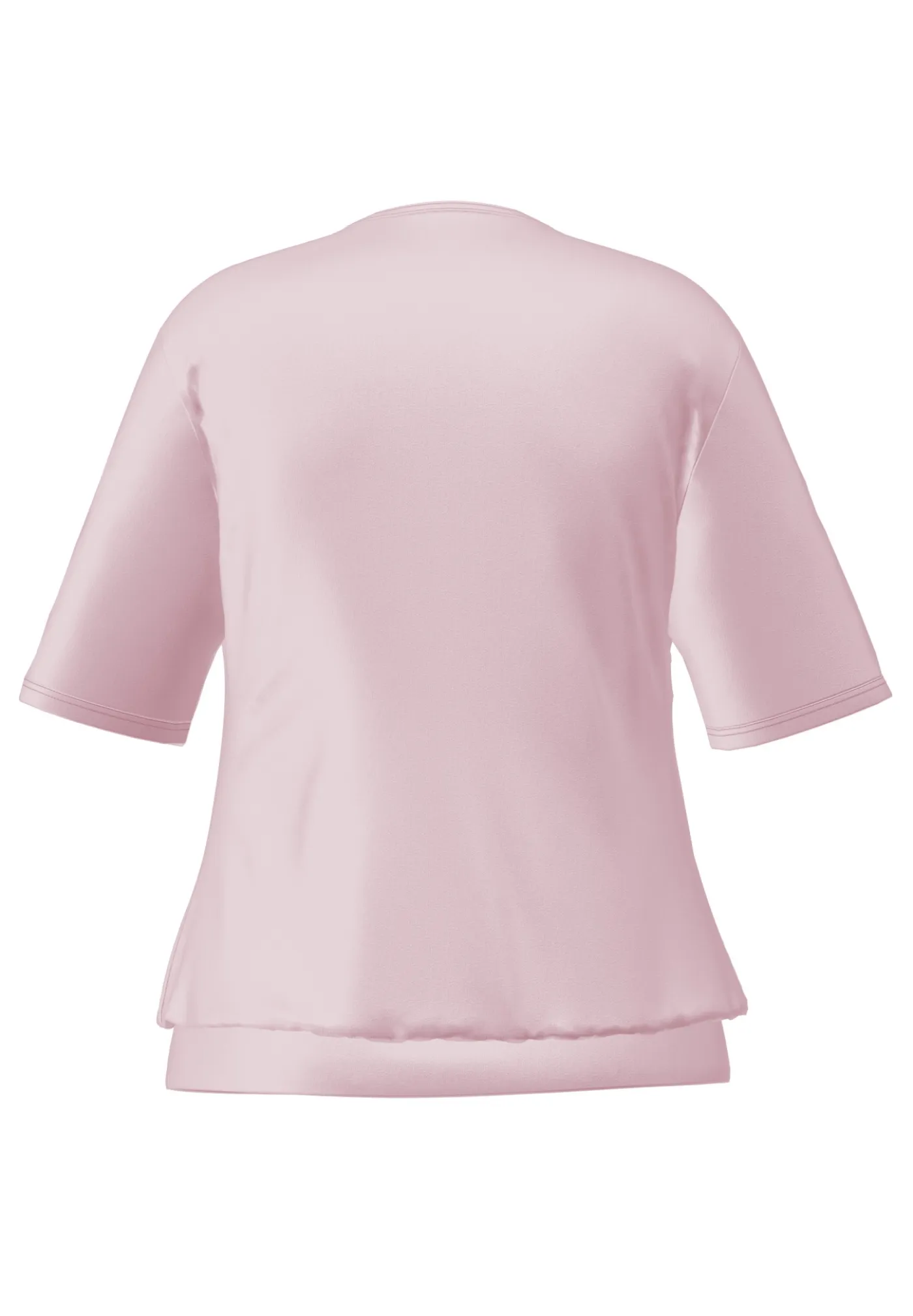 Blusenshirt mit modischer Faltenpartie vorne
