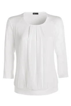 Blusenshirt NOS mit unterlegtem Vorderteil