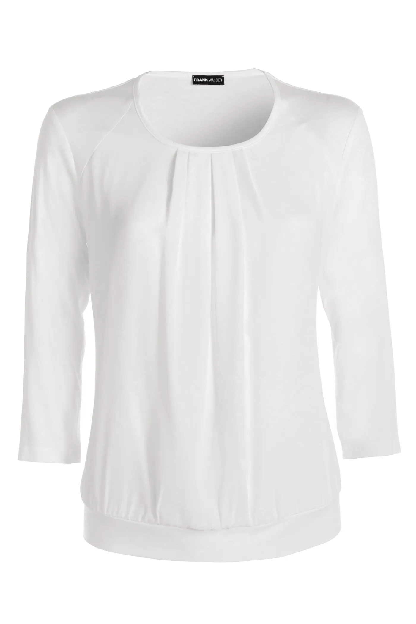 Blusenshirt NOS mit unterlegtem Vorderteil