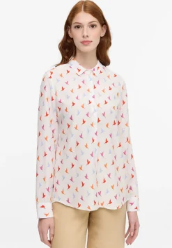 Bluse Viskose Langarm