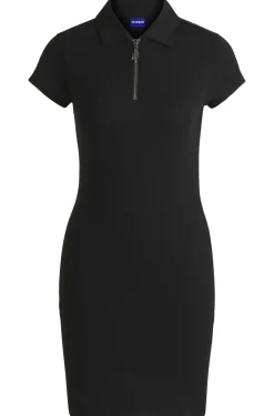 Bodycon-Kleid aus Stretch-Baumwolle mit Reißverschlussleiste