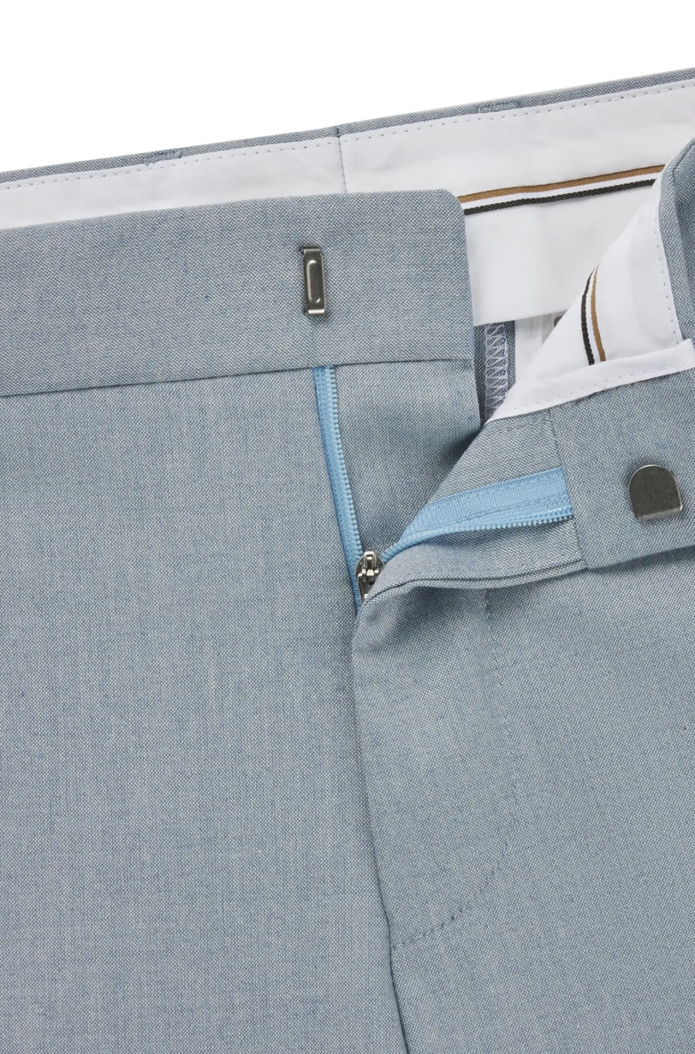 Businesshose aus Stretch-Chiffon