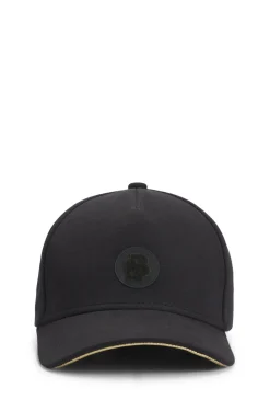 Cap aus Baumwoll-Mix mit Double-B-Monogramm-Aufnäher