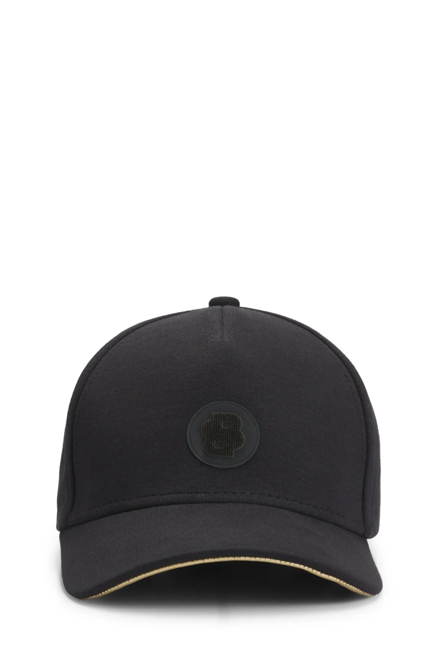 Cap aus Baumwoll-Mix mit Double-B-Monogramm-Aufnäher