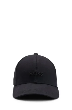 Cap aus Baumwoll-Twill mit Logo-Stickerei