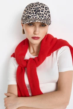 Cap mit Leo-Print