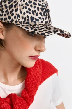 Cap mit Leo-Print