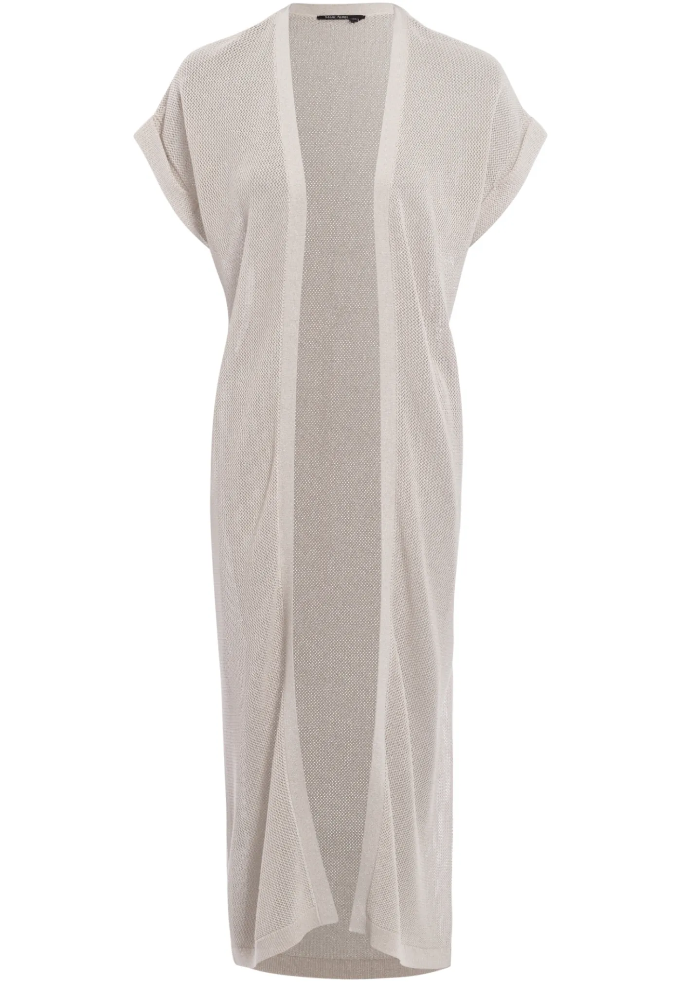 Cardigan im Metallic-Look
