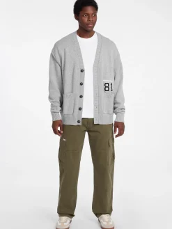 Cardigan mit Patch