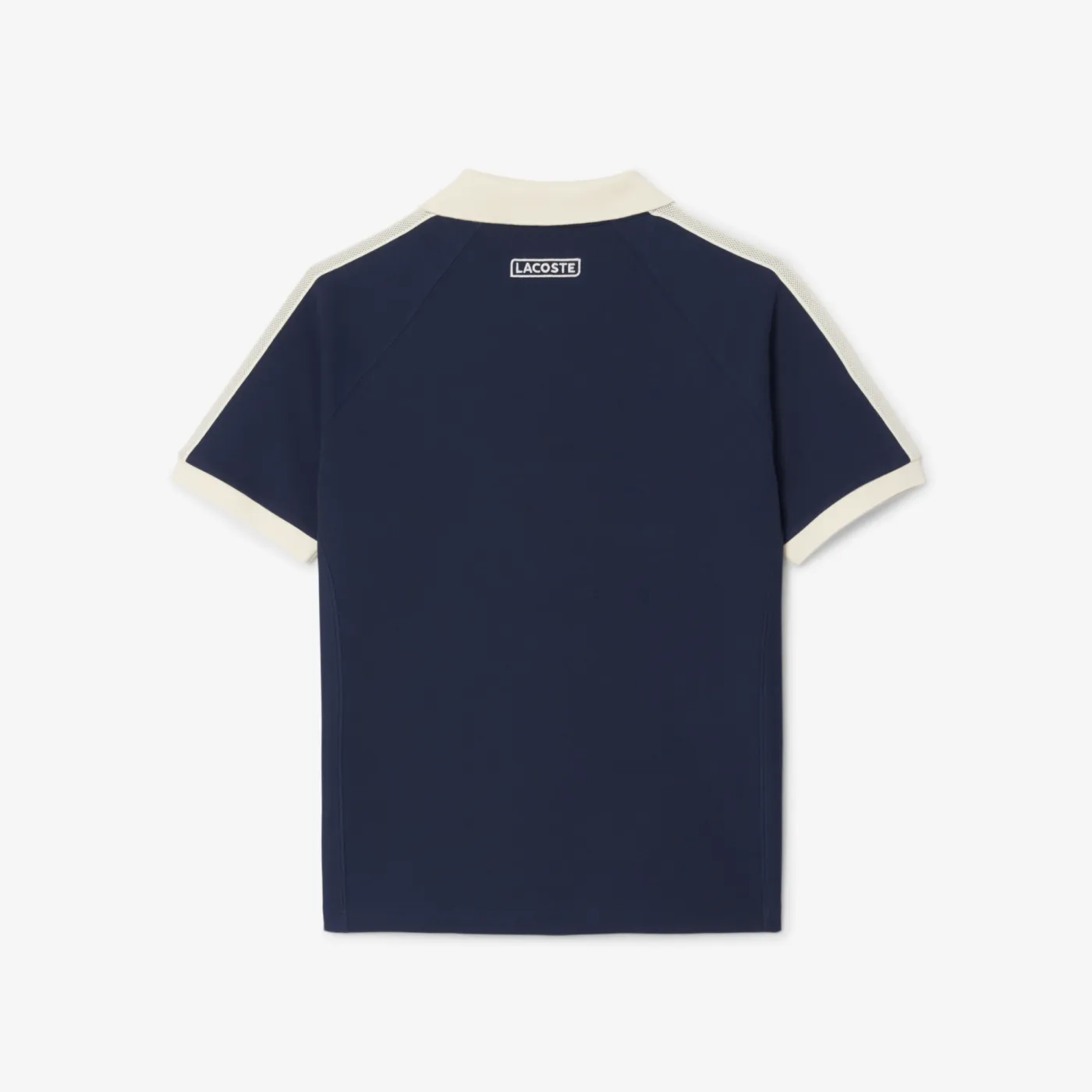 Classic Fit-Polohemd mit Piqué-Einsätzen