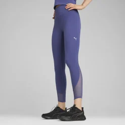 CLOUDSPUN Hochgeschnittene 7/8 Leggings aus weichem Mesh
