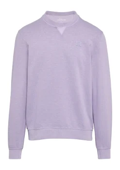 Crewneck-Sweatshirt mit Logo-Detail
