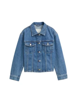 Cropped Jeansjacke