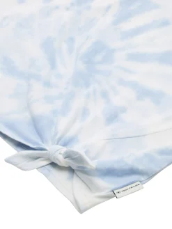 Cropped T-Shirt mit Knoten-Detail