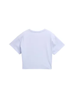 Cropped T-Shirt mit Print