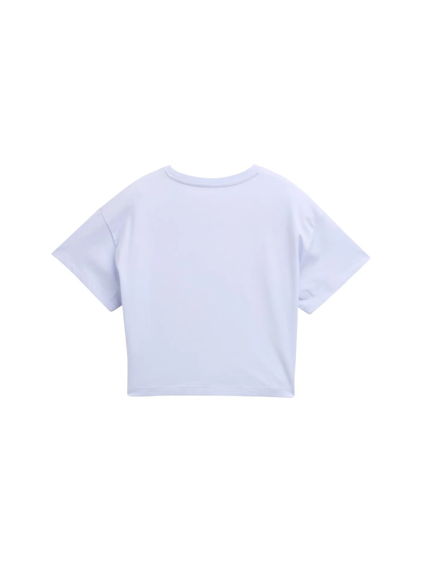 Cropped T-Shirt mit Print