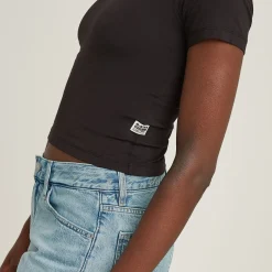 Cropped Mini Slim T-Shirt