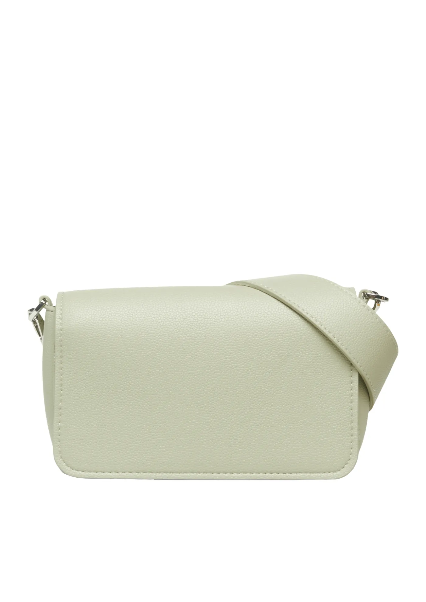 Crossbody-Bag aus Lederimitat mit Logo-Schultergurt
