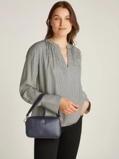 Crossbody-Tasche mit TH-Monogramm