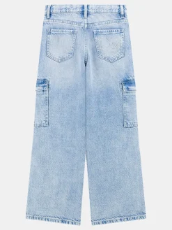 Denim Cargohose