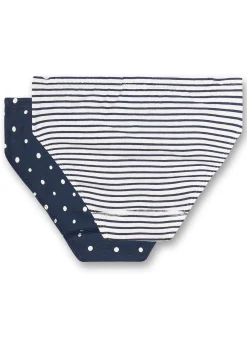 Doppelpack Hüftslips Dots-Allover