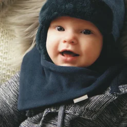 Dreieckstuch aus Microfleece unifarben