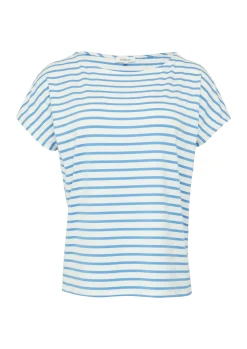 Elastisches T-Shirt aus Viskosestretch im Relaxed Fit
