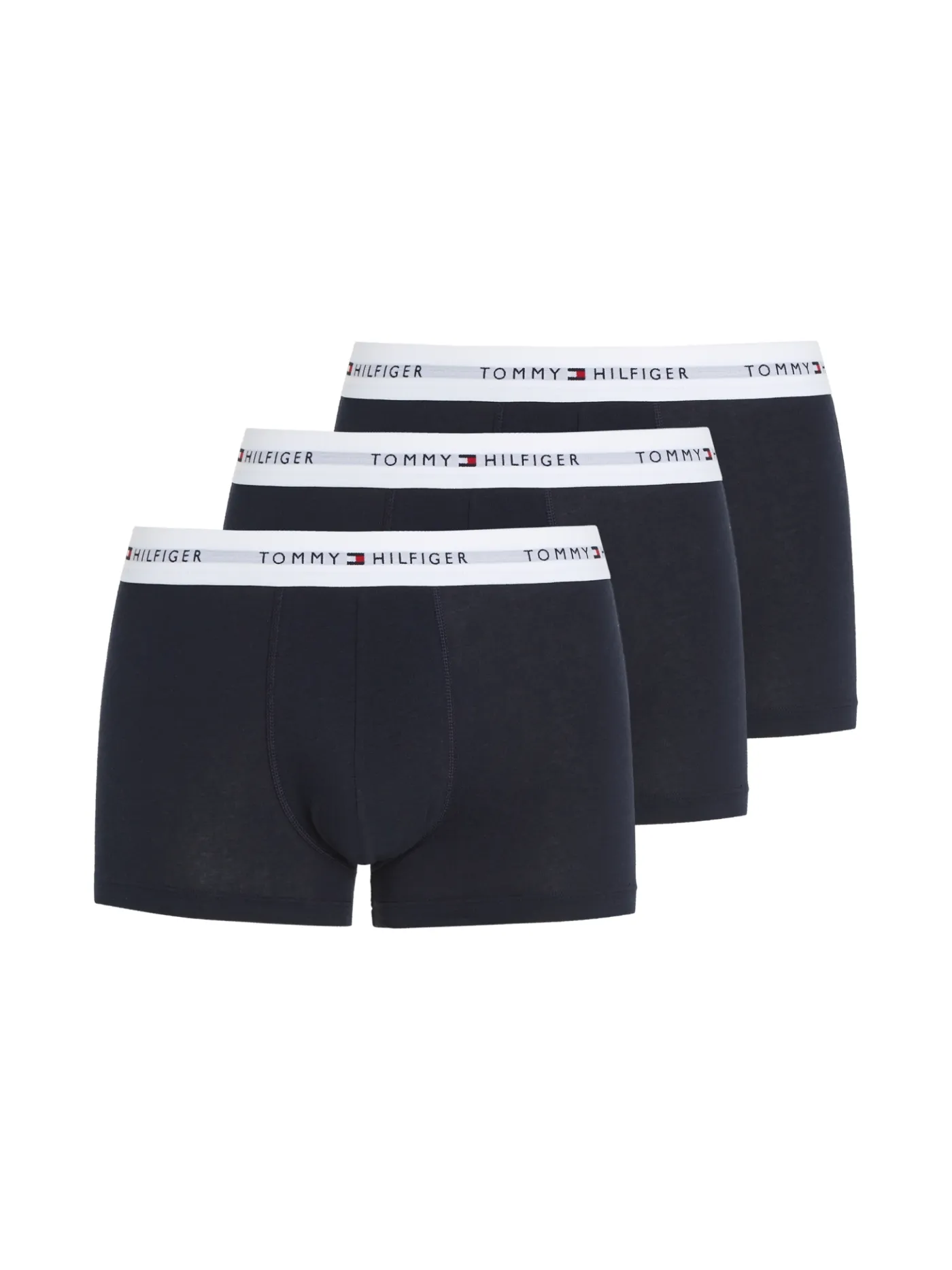 3er-Pack Essential Trunks mit Logomuster