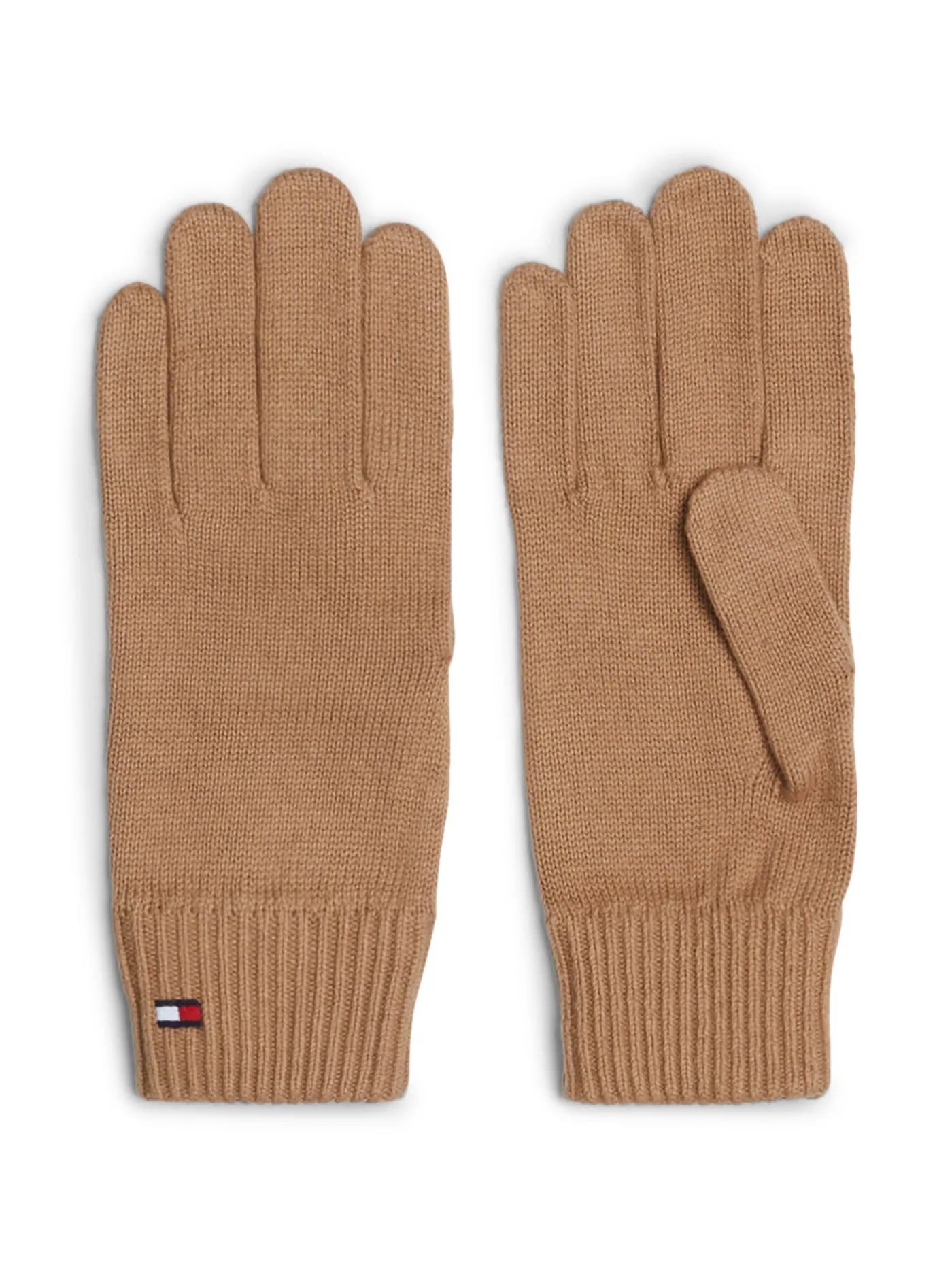 Essential Handschuhe mit Kaschmir und Flag
