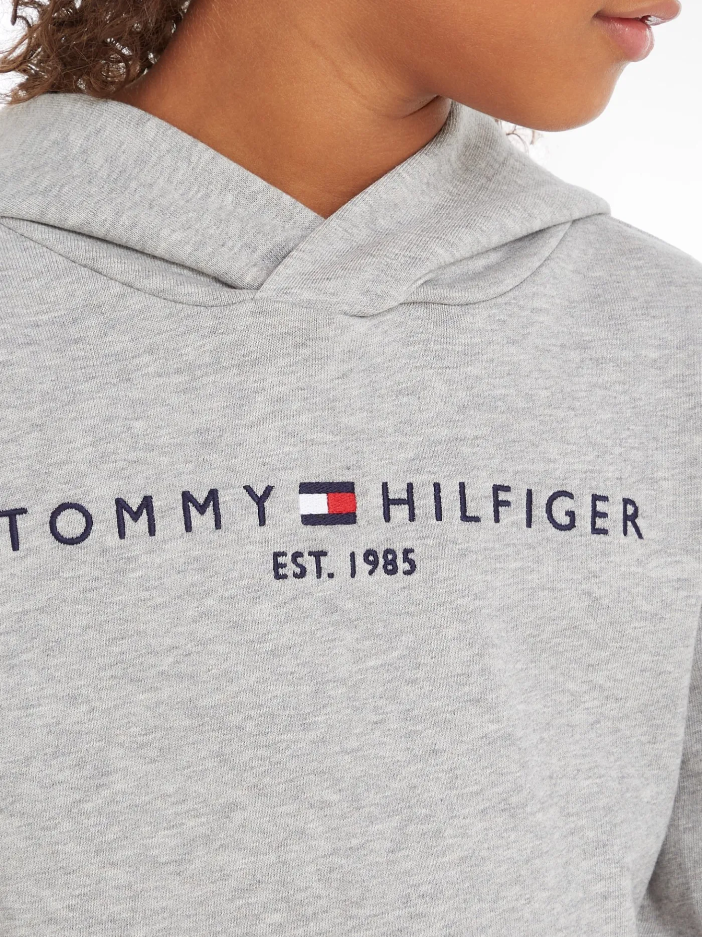 Essential Logo-Hoodie aus Bio-Baumwolle