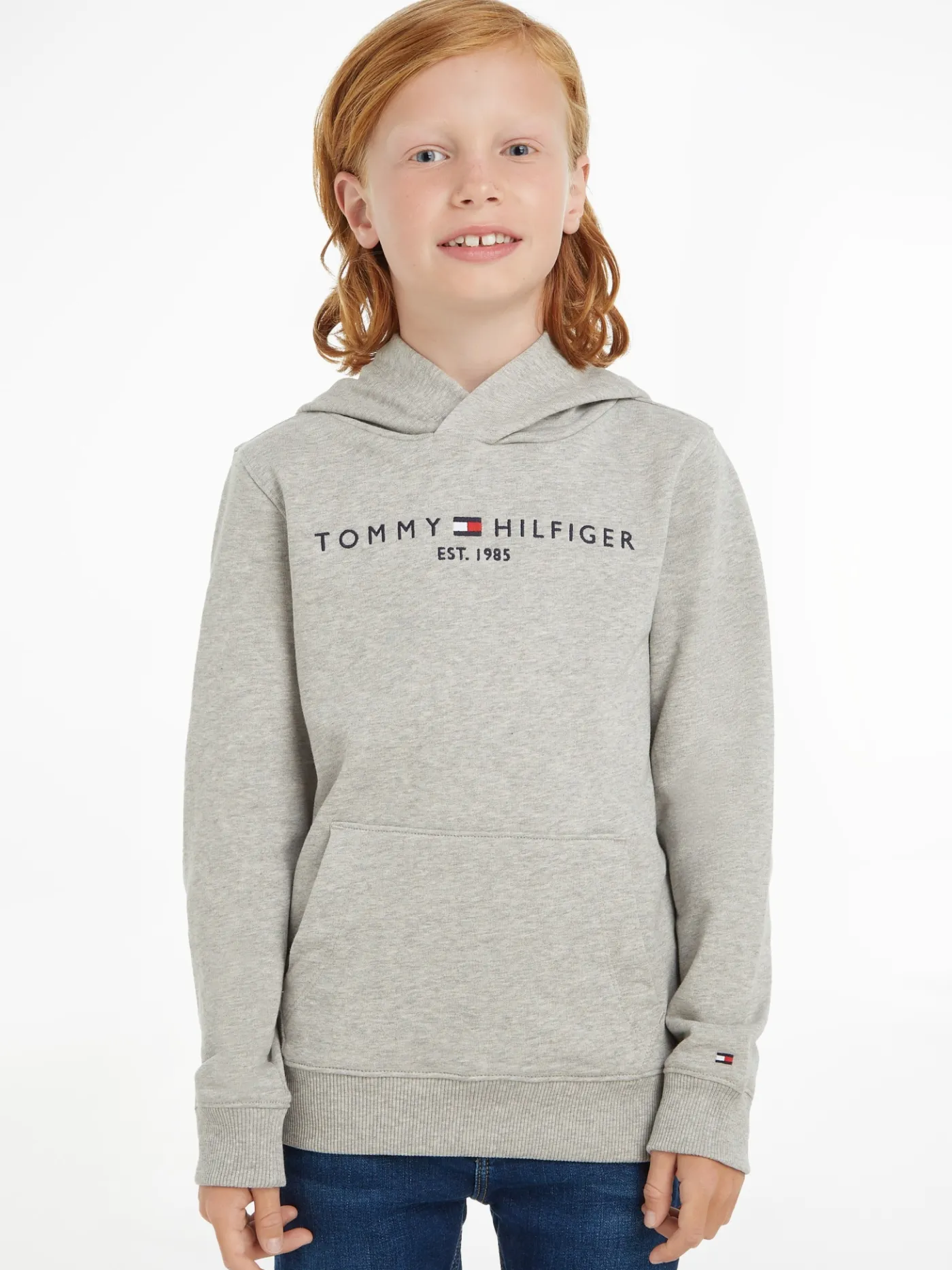 Essential Logo-Hoodie aus Bio-Baumwolle