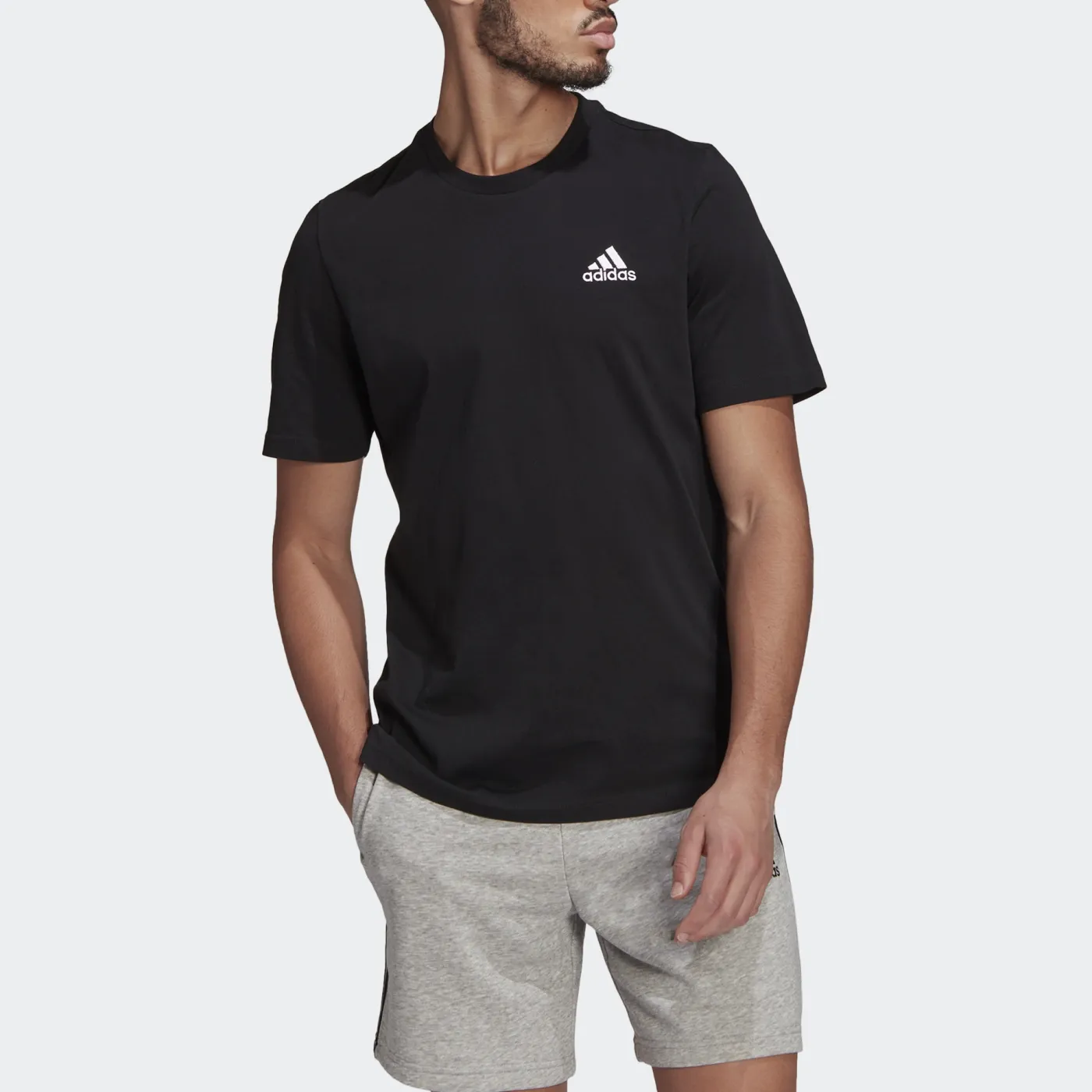 Essentials Embroidered Small Logo T-Shirt