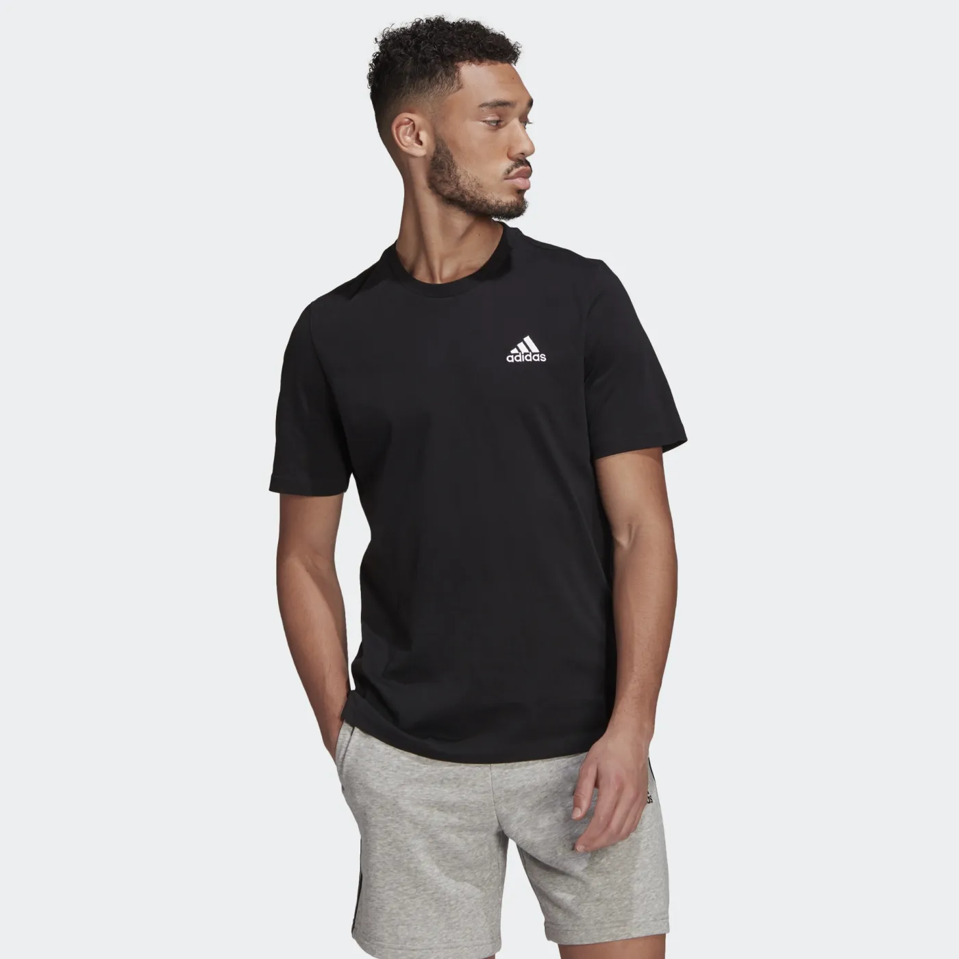 Essentials Embroidered Small Logo T-Shirt