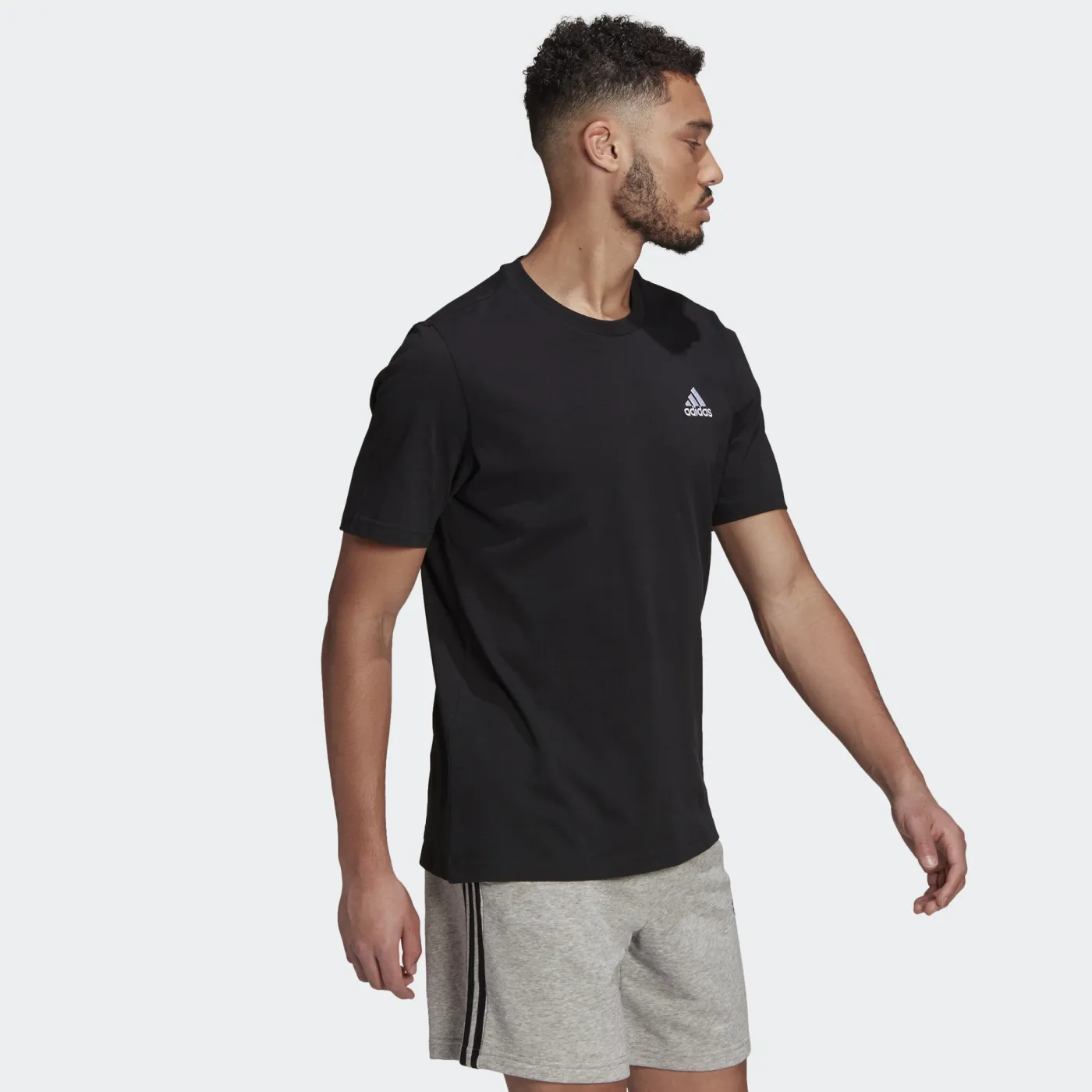 Essentials Embroidered Small Logo T-Shirt