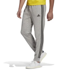 Essentials French Terry Tapered Cuff 3-Streifen Hose