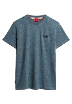 Essential T-Shirt aus Bio-Baumwolle mit Logo