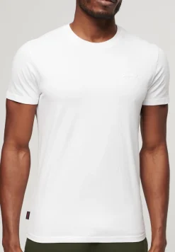 Essential T-Shirt aus Bio-Baumwolle mit Logo
