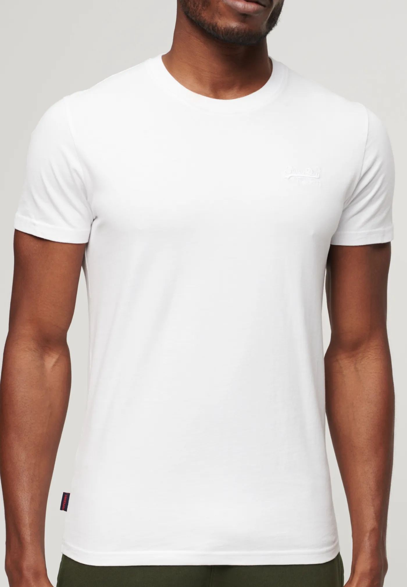 Essential T-Shirt aus Bio-Baumwolle mit Logo