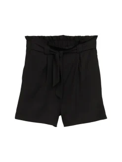 Farbige Paperbag Shorts