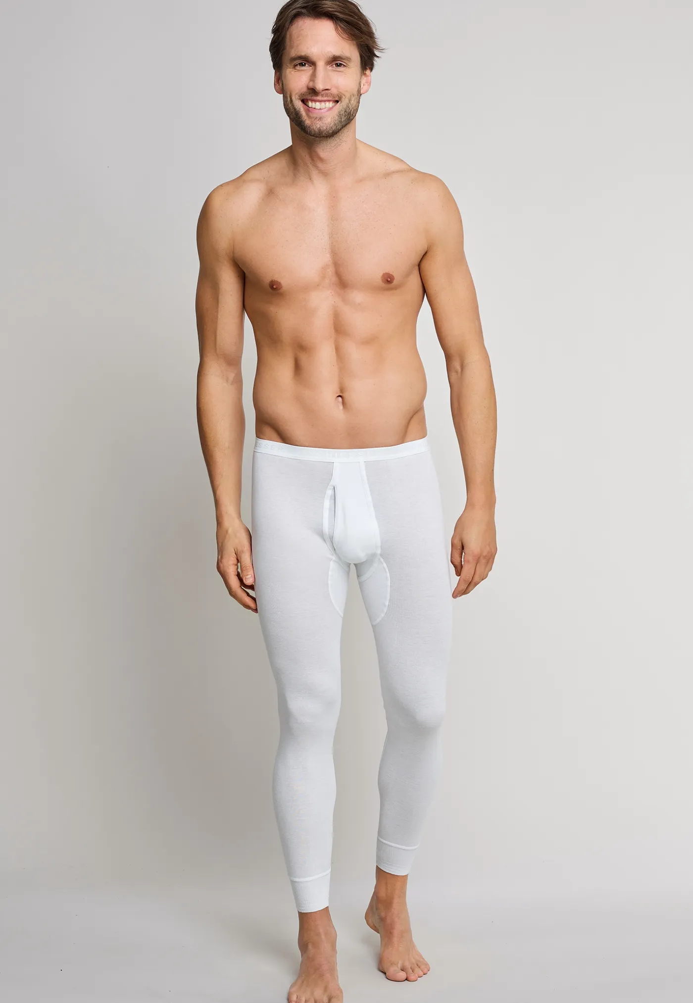 Feinripp Hose lang