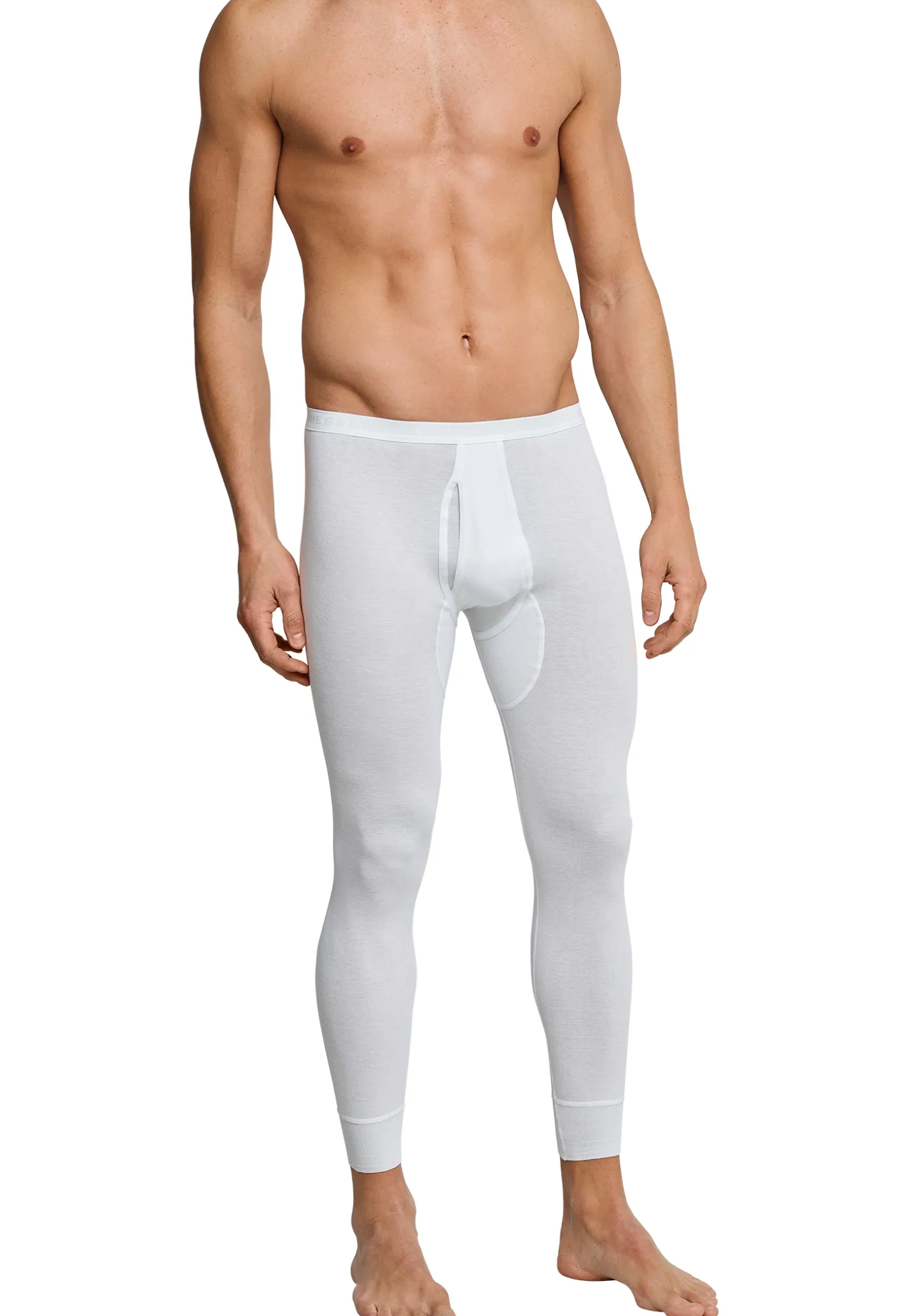 Feinripp Hose lang