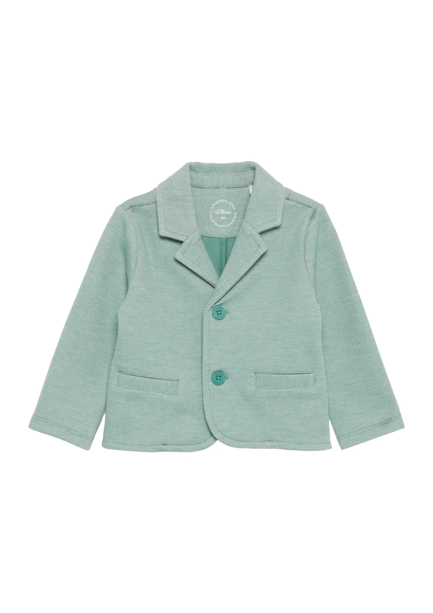Festiver Blazer aus strukturierter Sweatware